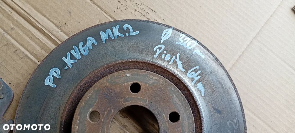 Tarcze hamulcowe przód przednie klocki Ford Kuga MK2 320mm - 9