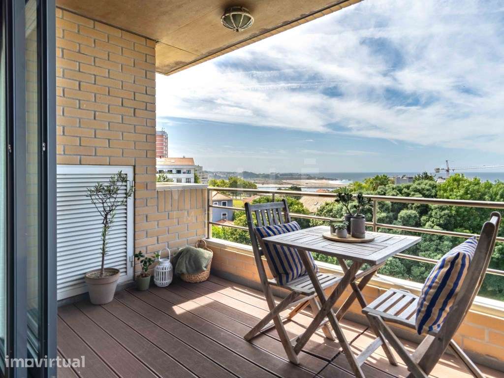 Apartamento T3+1 | Vista de Mar e Rio | 3 Lugares de Garagem | Pinh... - Grande imagem: 3/46