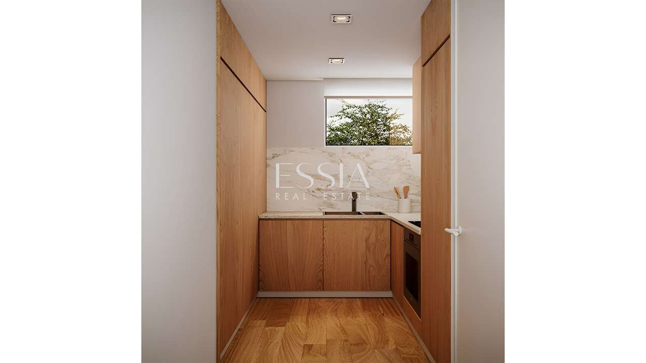 Apartamento T1+1 Novo com Varanda Inserido em Condomínio com Piscina - Grande imagem: 4/12