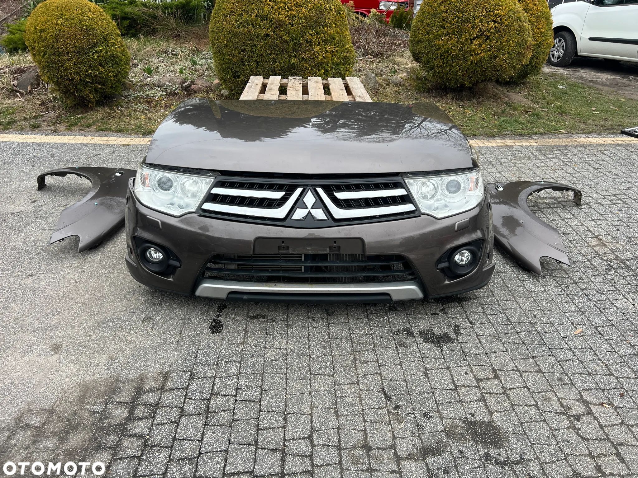 PRZÓD KOMPLETNY ZDERZAK PAS MASKA MITSUBISHI L200 LIFT C06 -2015r - 1