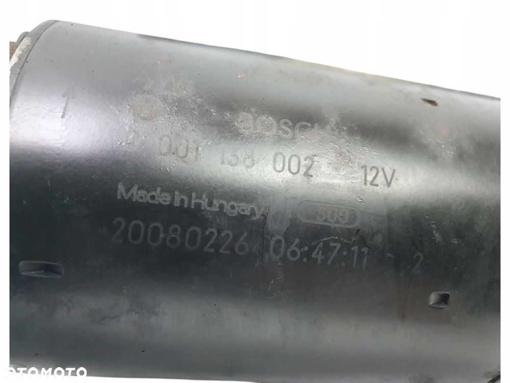 ROZRUSZNIK BMW E46 E90 E87 2.0 i Bosch 0001138002 20080226 - 14