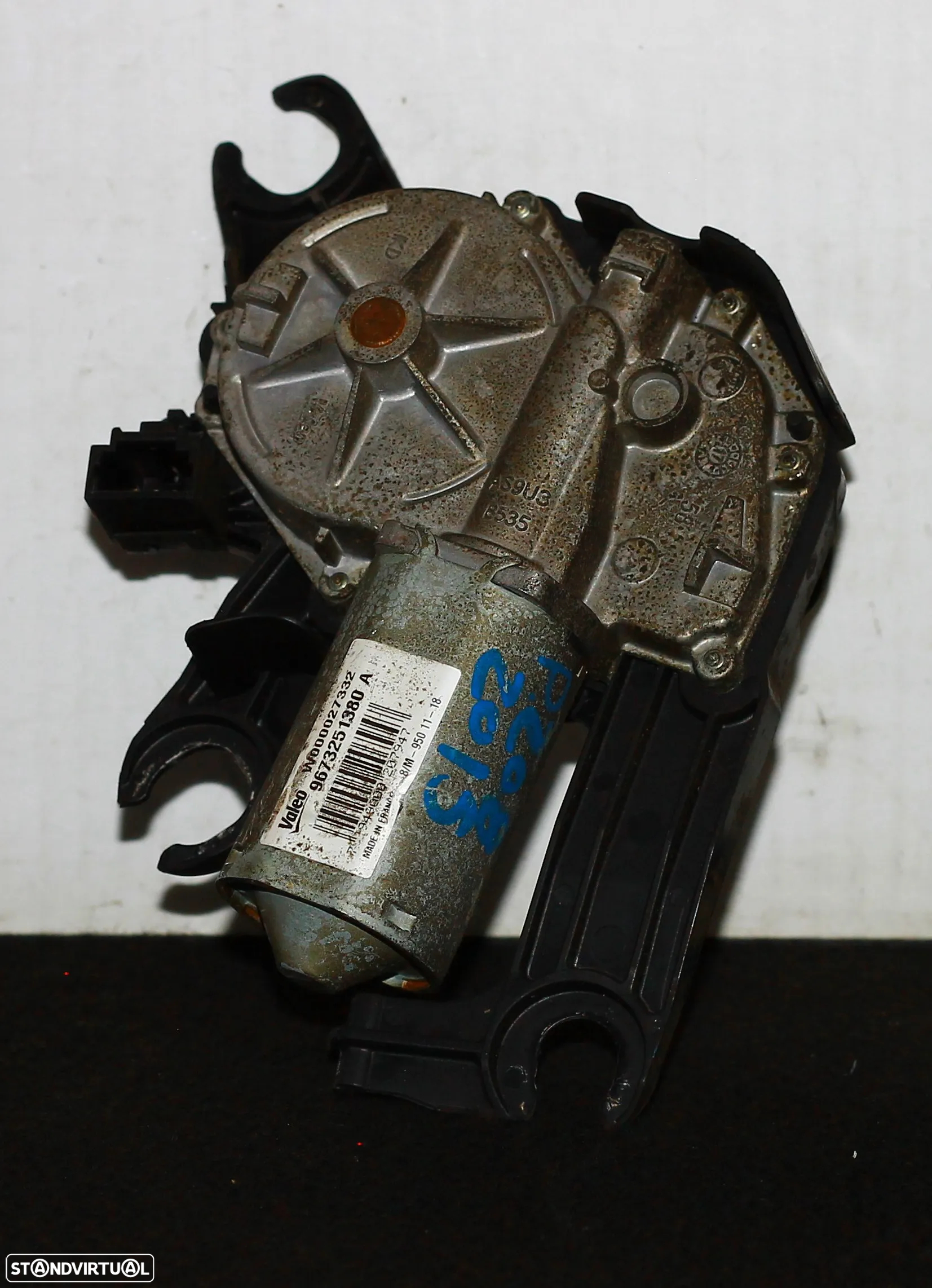 MOTOR LIMPA VIDRO TRASEIRO PEUGEOT 208 2015 - 2