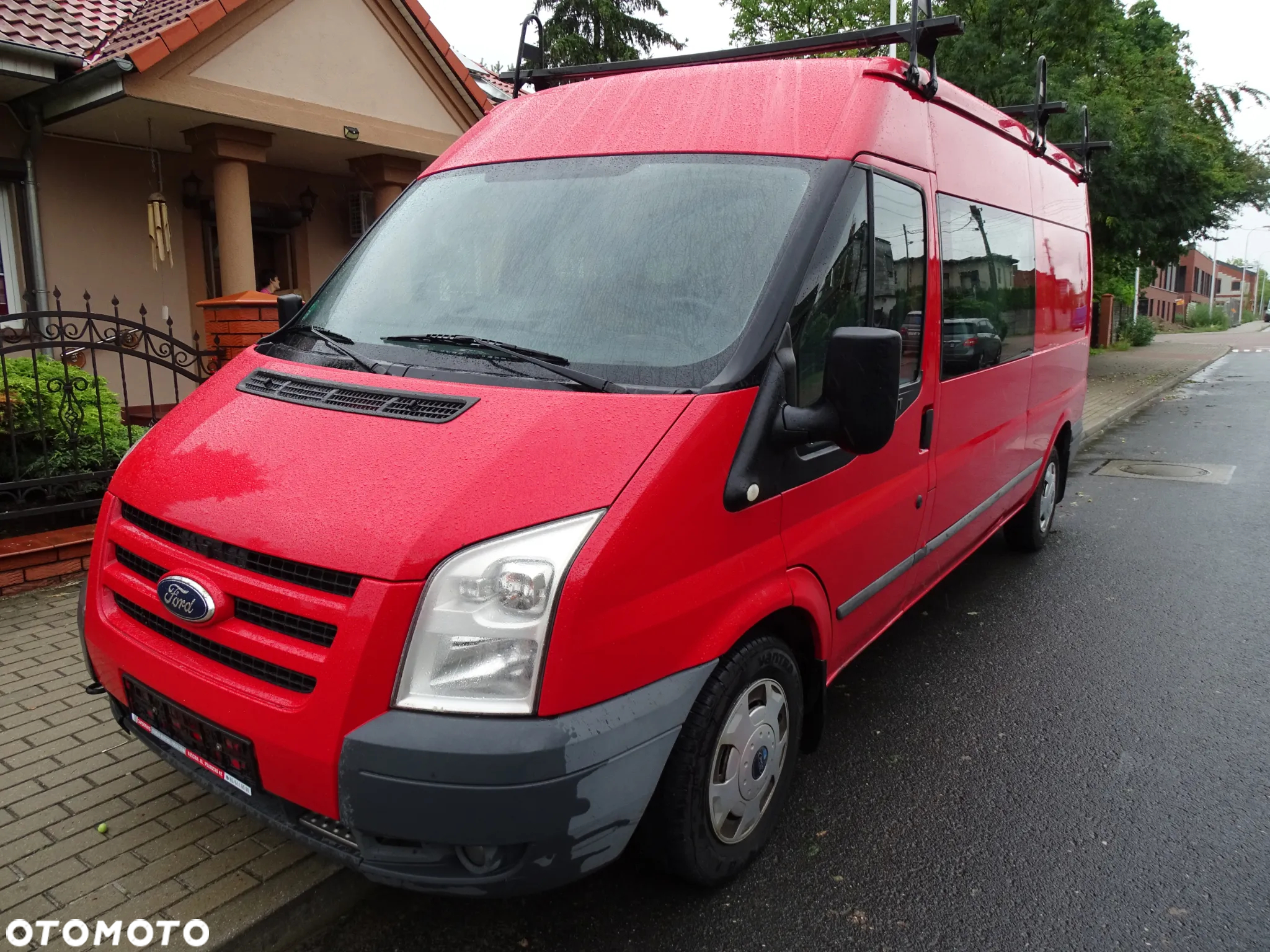 Ford TRANSIT 2,2 TDI- 115 KM ,MAXI ,L3 H2 ,BRYGADÓWKA , 6 OSÓB ,KLIMA-sprawna , long , BAGAŻNIK ! - 3
