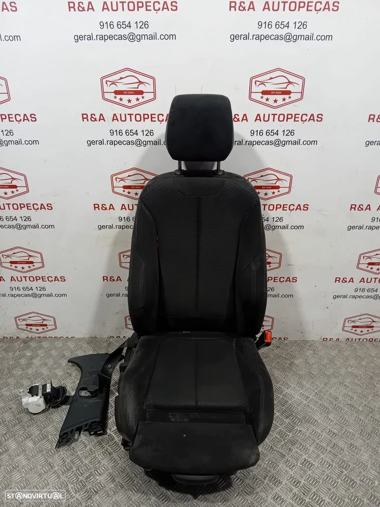 Conjunto de Bancos Bmw Série 1 F20 Pack M em Alcântara Original - 10