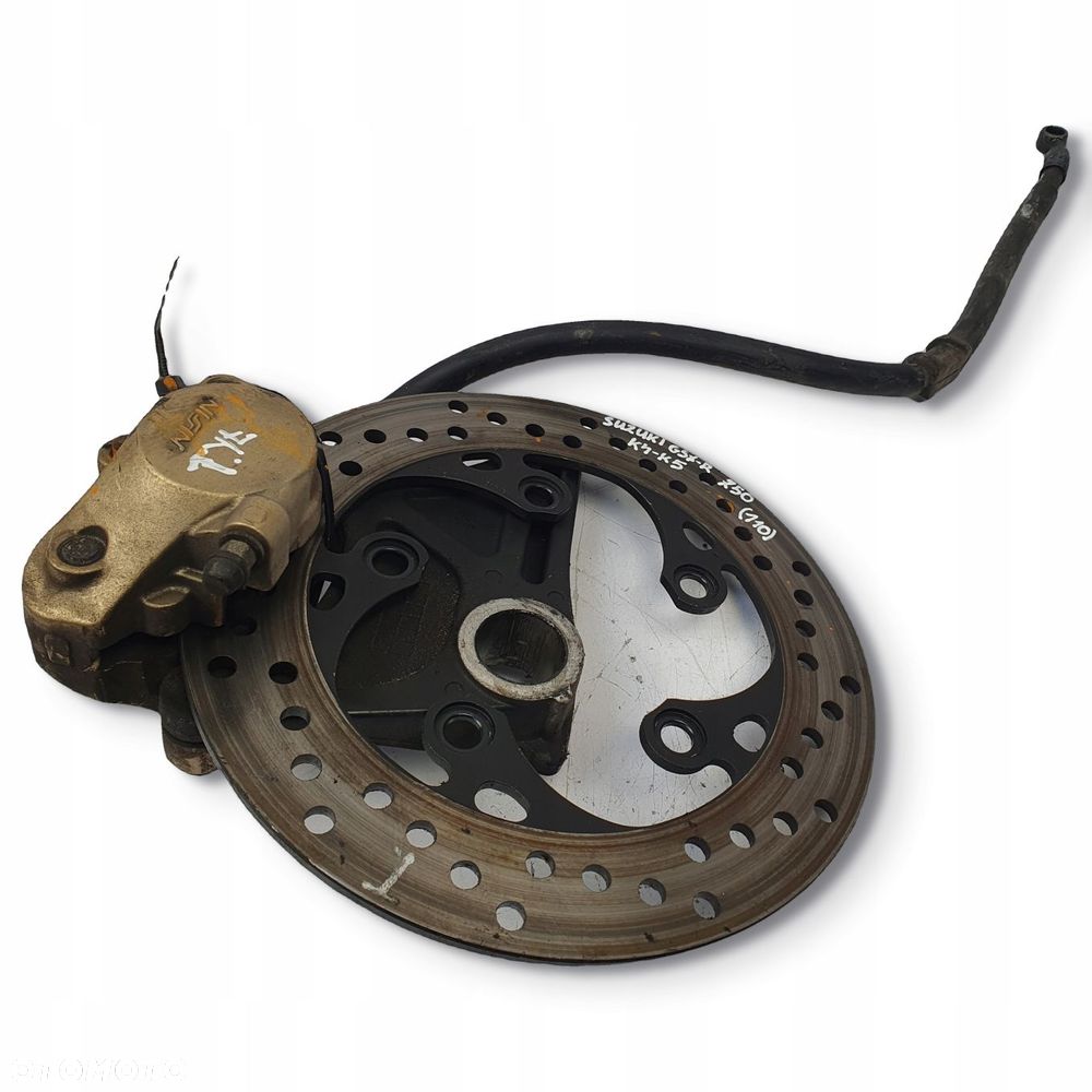 TYLNY ZACISK HAMULCOWY TARCZA TYŁ Suzuki GSX-R 600 750 GSXR 750 K4 K5 - 1