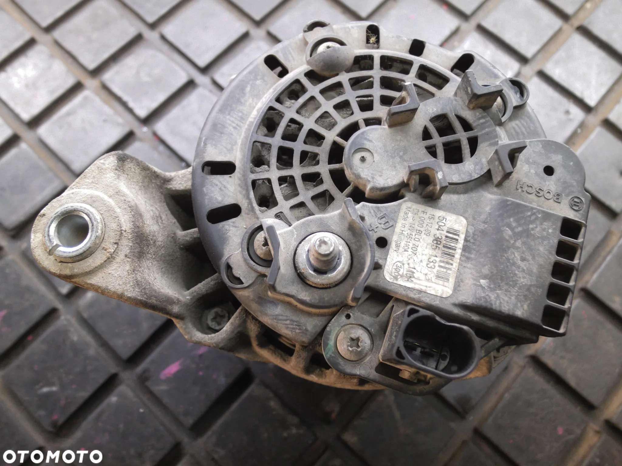 Alternator Fiat Ducato Iveco Daily 2.3 EURO 5 504385133 110A - 3