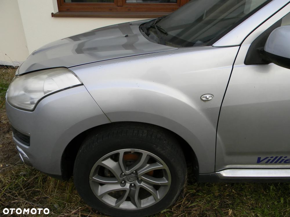 CITROEN C-CROSSER 2.4B benzyna kompletny przód maska zderzak lampa błotnik chłodnice - 8