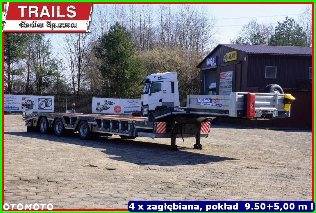 Inny Niskopodwoziowa ład. 43 T, rozciągana do 18,60 m, 4 x załębiana !!! - 12