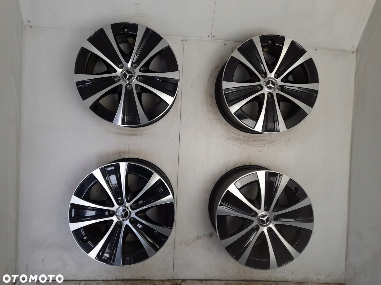 Felgi aluminiowe Mercedes OE A2134013700 8.0"/9.0" x 18" 5x112 ET43/52 - 1