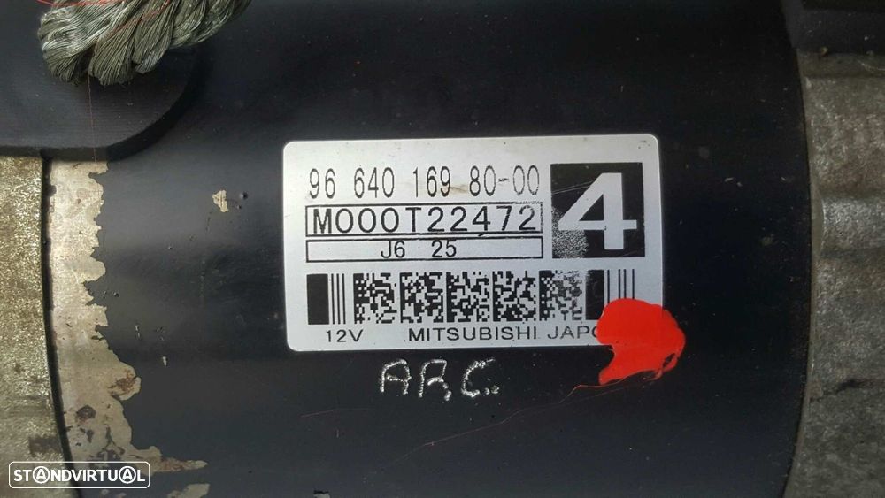 MOTOR DE ARRANQUE CITROEN C4 BERLINA COLLECTION - 3