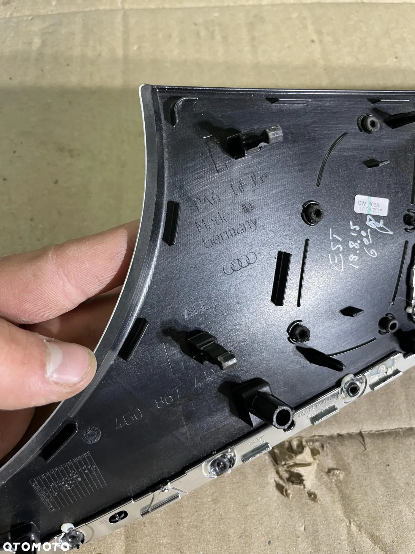 AUDI A6 C7 LISTWY OZDOBNE WYKOŃCZENIE DEKORY - 4