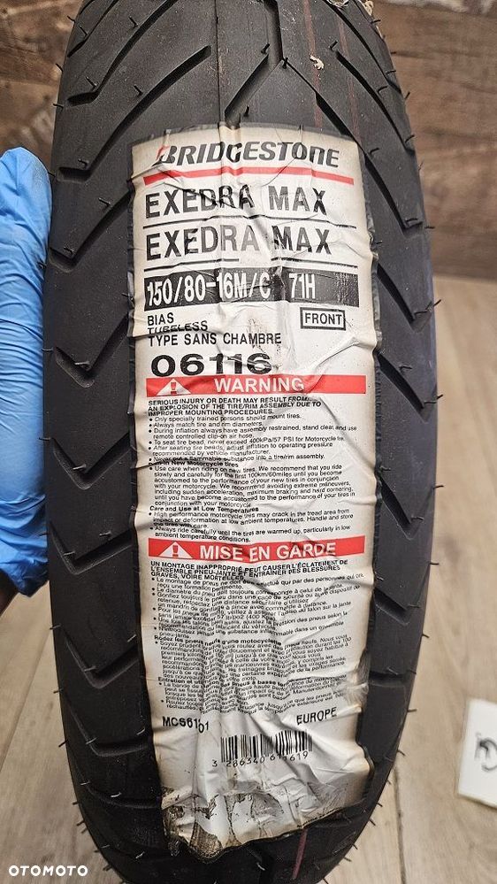 Opona motocyklowa Bridgestone Exedra Max 150/80-16 M/C 71H - 7
