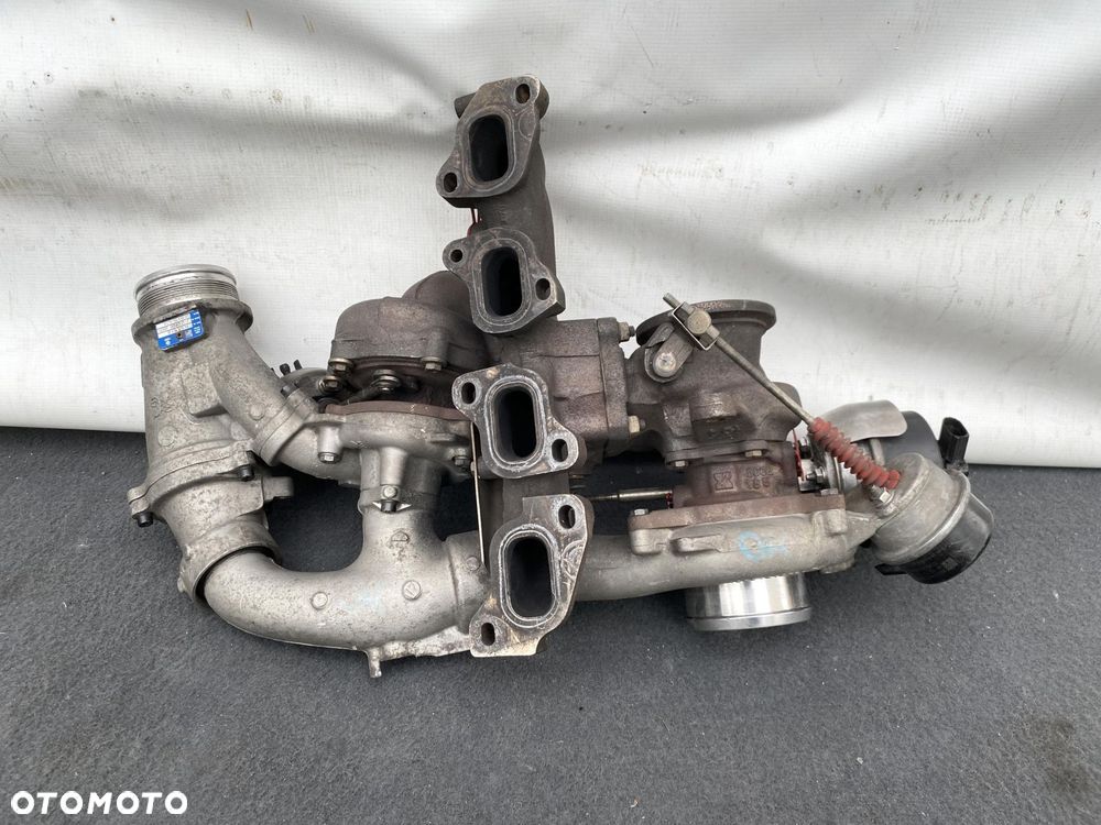 VW CRAFTER II MAN TGE 2.0 TDI 15- TURBINA TURBOSPRĘŻARKA BI-TURBO DEMONTAŻ - 8