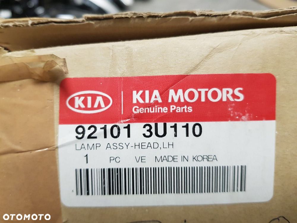 KIA SPORTAGE 3 III 10-15 NOWA ORYGINALNA LAMPA LEWA PRZEDNIA XENON EUROPA KOMPLETNA 92101-3U110 - 9