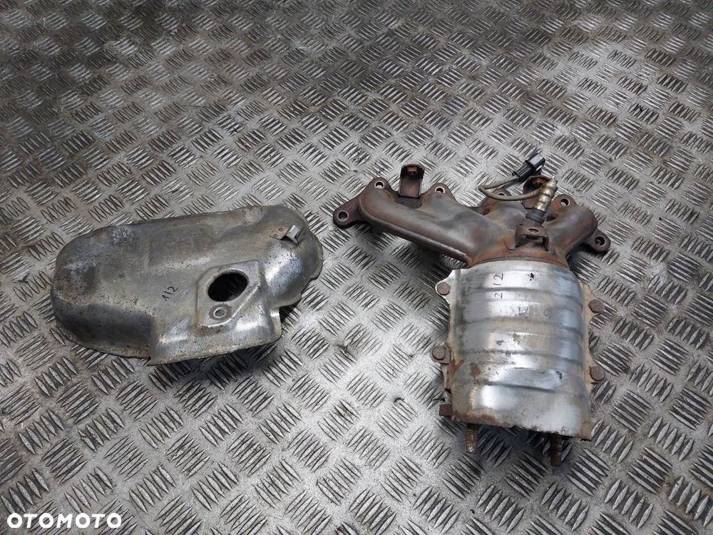 KOLEKTOR WYDECHOWY + KATALIZATOR PUSTY LANCER VII 1.6 16V 0ZA609-M1 - 1