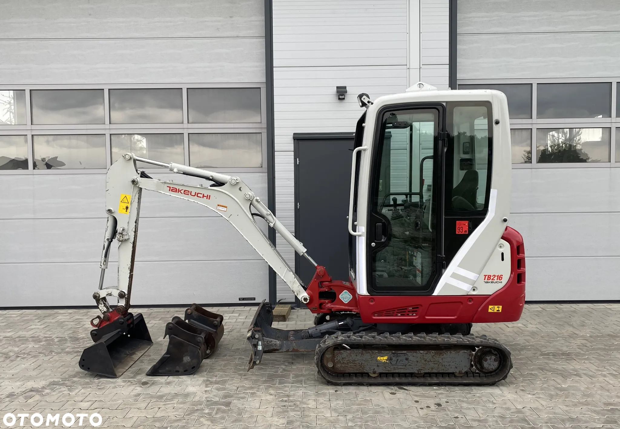 Takeuchi TB216 Minikoparka - 5