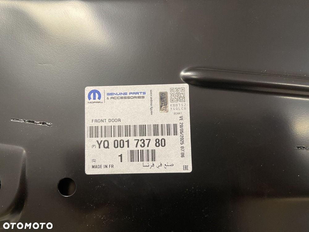 FABRYCZNIE NOWE ORYGINALNE DRZWI LEWE PRZEDNIE LEWA PRZÓD CITROEN C3 AIRCROSS  17-24  YQ001737801 - 10