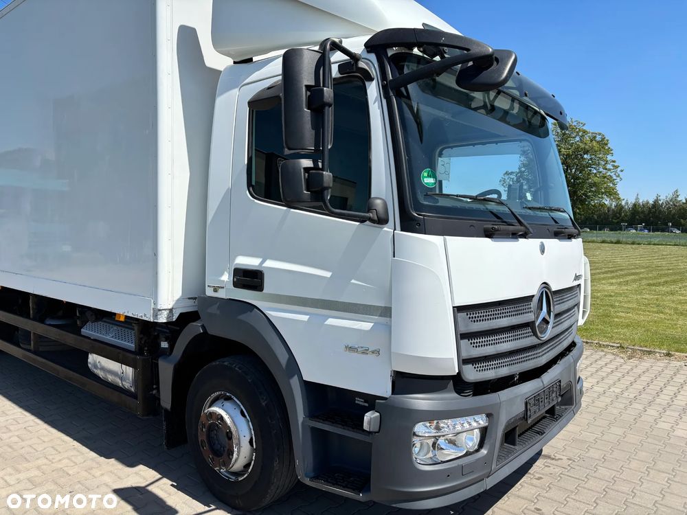 Mercedes-Benz ATEGO 1524  EURO 6 (1527, 1530) kontener z windą , kabina przeedłużana  z łóżkiem składanym - 6