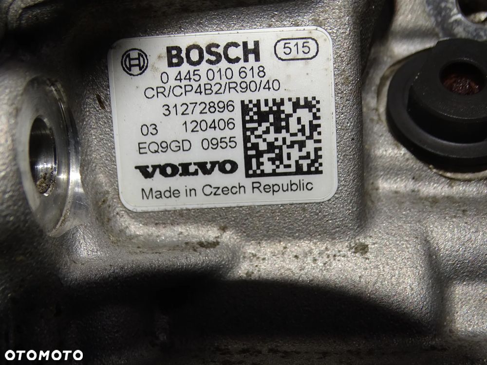 UKŁAD PALIWOWY VOLVO S60,V70,XC70 2.0D D3 KOMPLET 150TYŚ KM - 4
