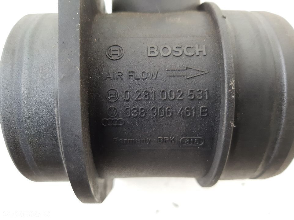 PRZEWPŁYWOMIERZ VW SEAT AUDI 1.9 TDI 038906461B 0281002531 - 2
