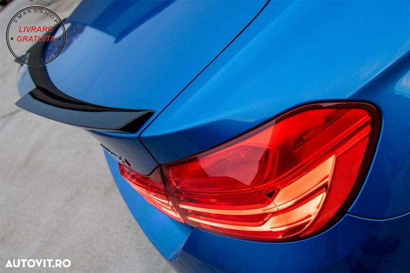 Eleron Portbagaj BMW Seria 4 F32 (2013-up) M4 CSL Design Negru Mat- livrare gratuita - 9