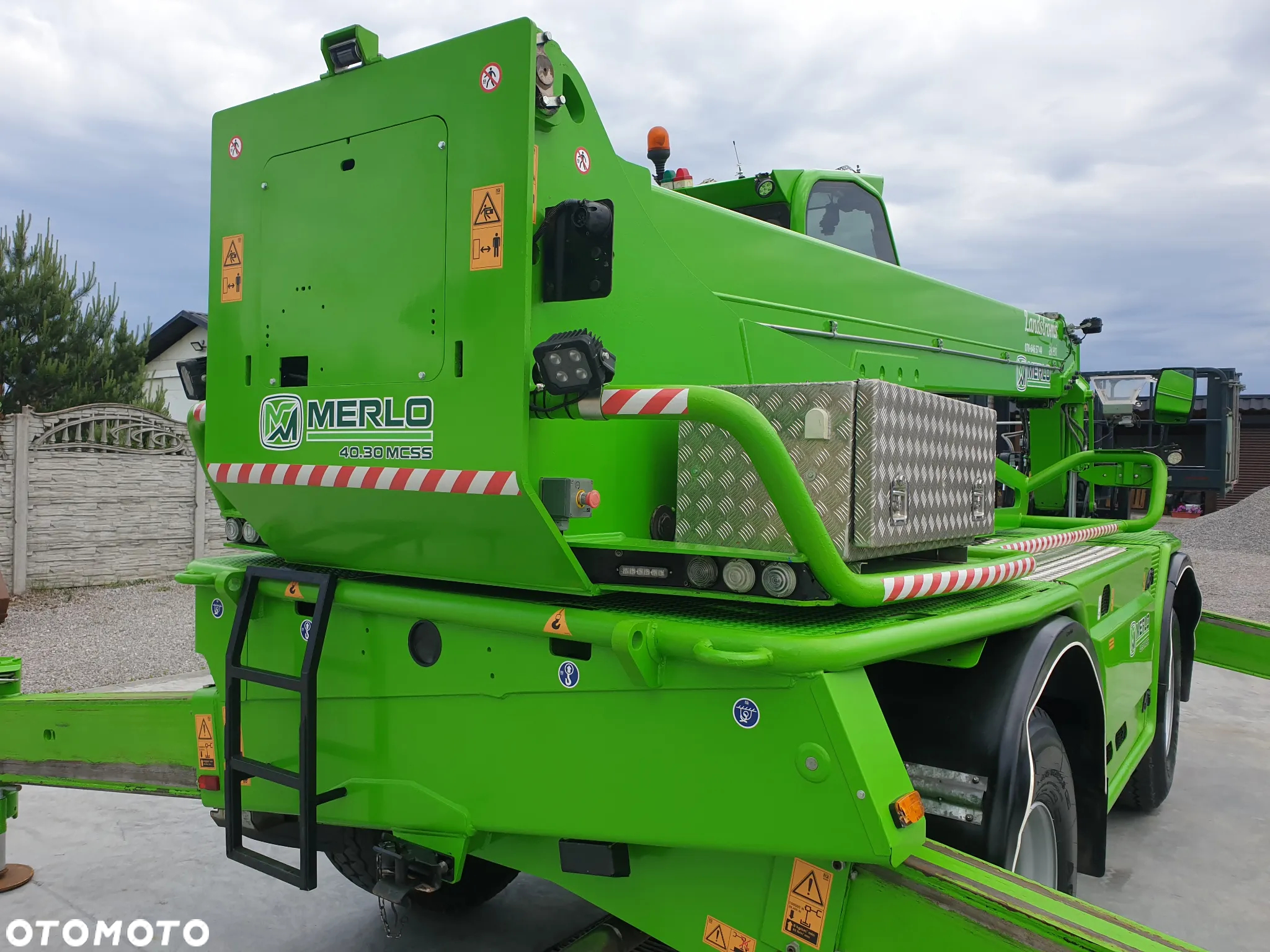 Merlo ROTO 40.30 MCSS KOSZ/PILOT/WIDŁY SPROWADZONA PIĘKNY STAN - 8