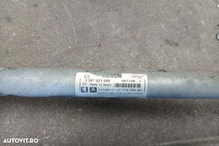 Ansamblu stergatoare parbriz volan pe stanga 3397021099 9684806680 33 - 4