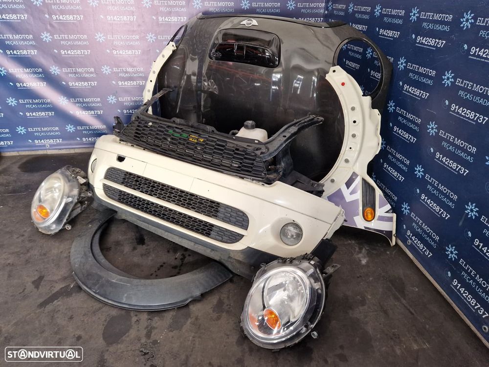 Frente completa usada MINI ONE D R56 capot parachoques oticas guardalamas R55 R57 - 3