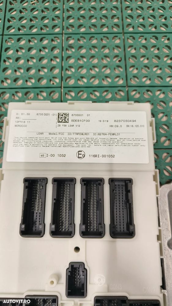 Kit pornire BMW F3X B47 150 cai automata 8475350 (ecu+fem+cheie) - 3