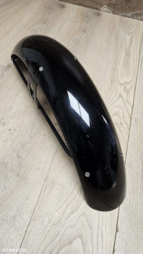 Przedni Błotnik Motocyklowy Metalowy Custom Retro - 5