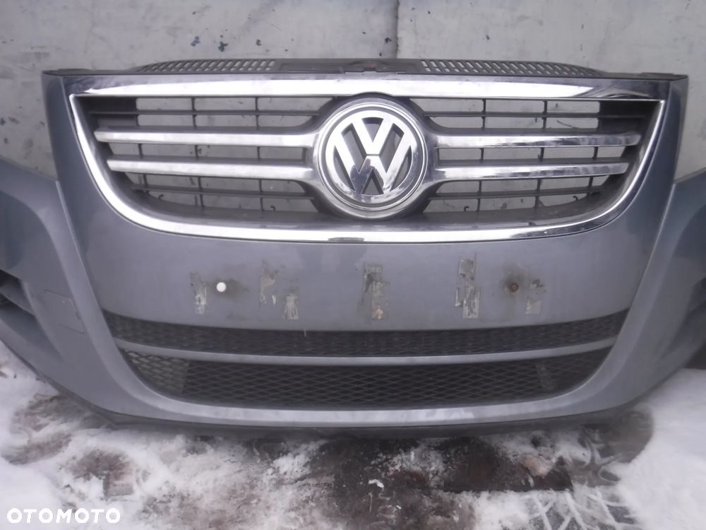 Vw Tiguan I 5N  zderzak przod DR7N grill atrapa - 4
