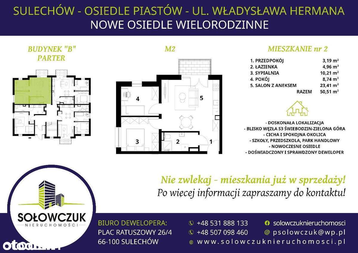 Nowe mieszkania os. Piastow Sulechow - Pełny obrazek: 2/20