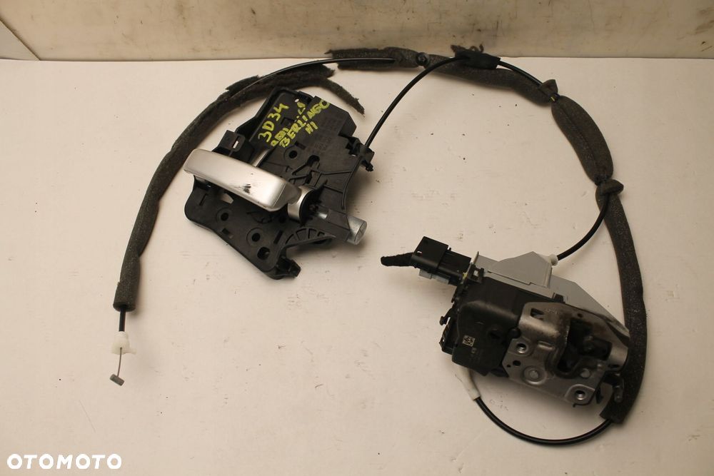 ZAMEK KLAMKA DRZWI PRAWY BOK BERLINGO III 08R- - 1