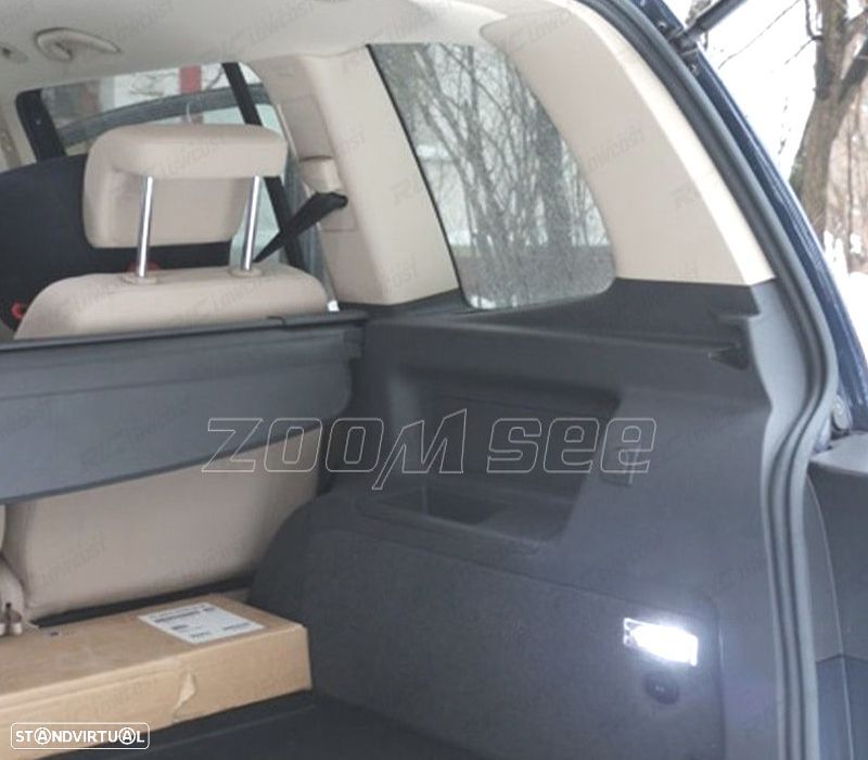 KIT COMPLETO 15 LAMPADAS LED INTERIOR PARA VOLKSWAGEN VW CADDY MK3 MKIII 04-14 - 2