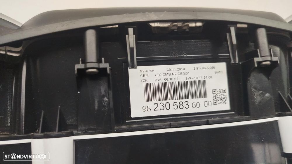 Quadrante / painel de instrumentos CITROËN C3 III (SX) - 6