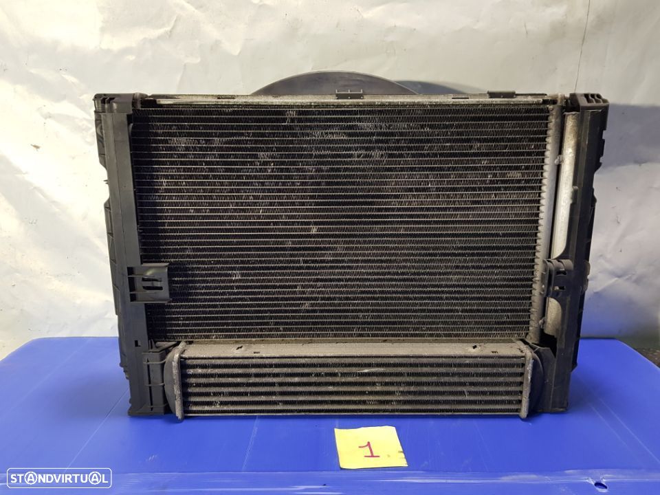 Radiador Radiadores e termo ventilador BMW 320d 318d 120d 118d E90 E91 X1 E84 E87 E82 E81 - 1