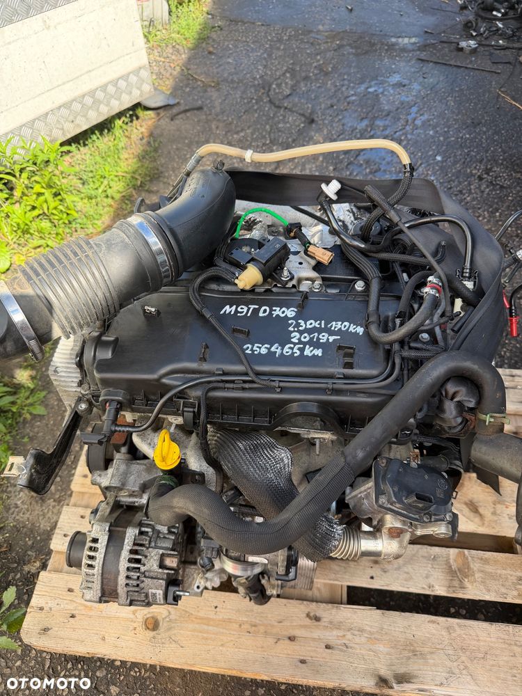 Silnik Kompletny z Osprzętem Renault Master III 2.3 DCI M9TD706 170 KM 2019r FILM Z PRACY! - 1