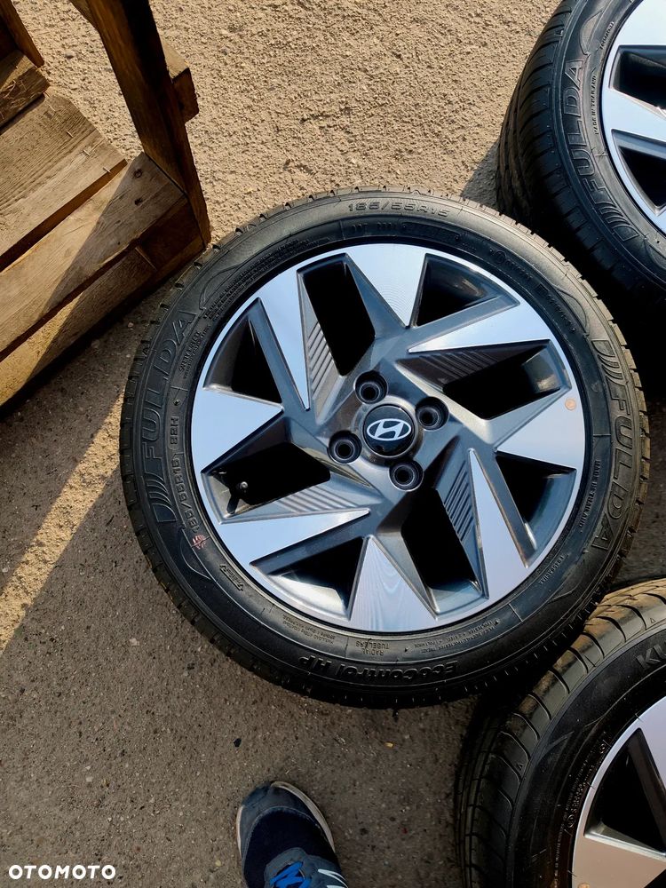 4x100 Felgi Aluminiowe Alufelgi Oryginalne 15 Koła Letnie Lato KIA RIO PICANTO STONIC HYUNDAI GETZ I10 I20 I25 ACCENT BAYON MAZDA 323 MX3 MX5 DEMIO SUZUKI BALENO SWIFT SPLASH LIANA IGNIS DAIHATSU CHARADE MATERIA TOYOTA YARIS COROLLA - 7