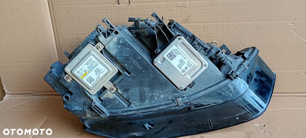 Lampa lewy przód przednia lewa Xenon skrętny LED Audi A4 B8 Lift UK 8K0941031A - 6