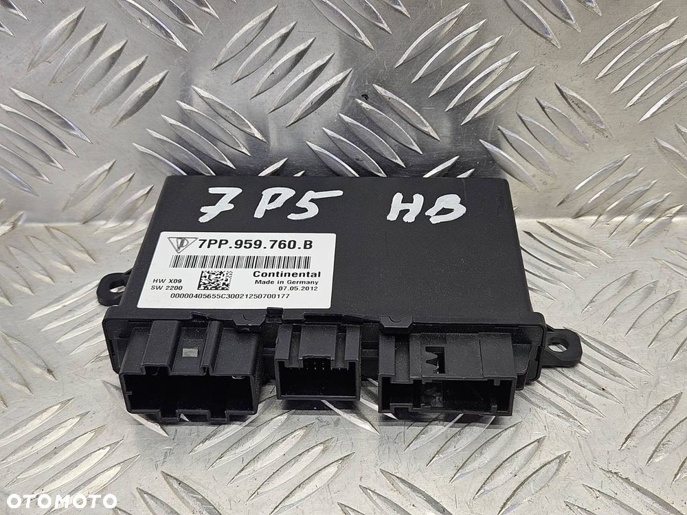 PORSCHE CAYENNE II 10-17R STEROWNIK MODUL FOTELA PRZOD 7PP959760 B - 3