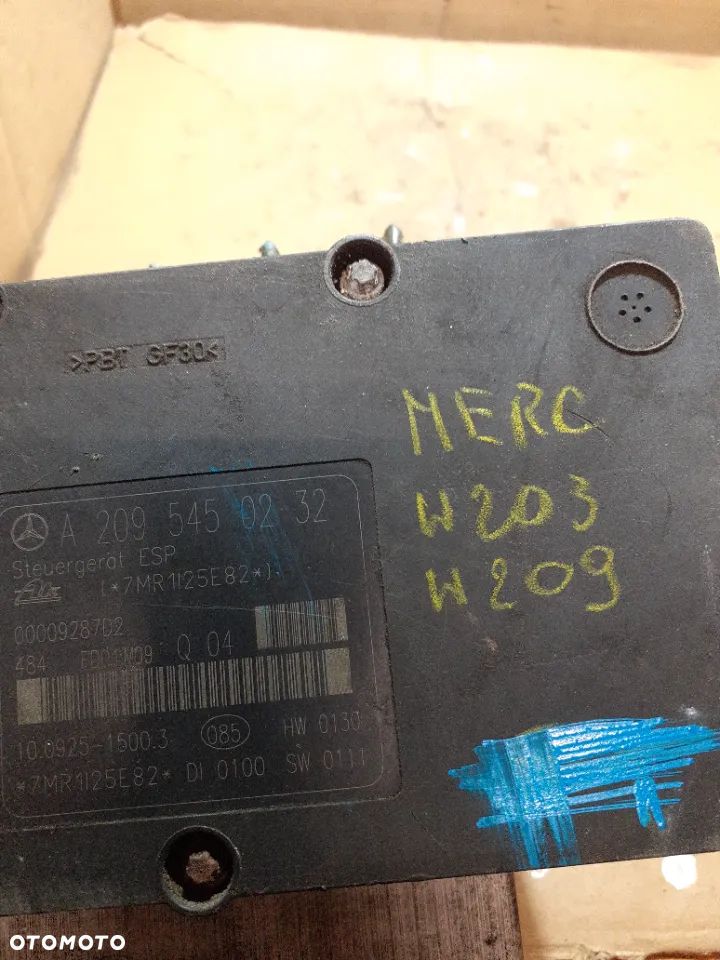 POMPA ABS MERCEDES W203 W209 nr A2095450232 - 5