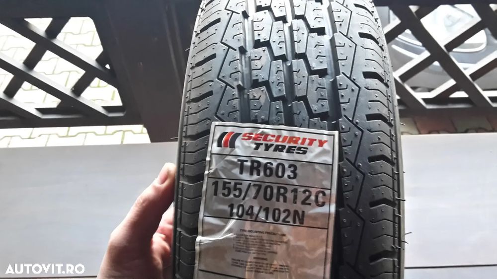 SECURITY, TR603, 155/70 R12C, 104N, Anvelope de remorcă M+S - 4