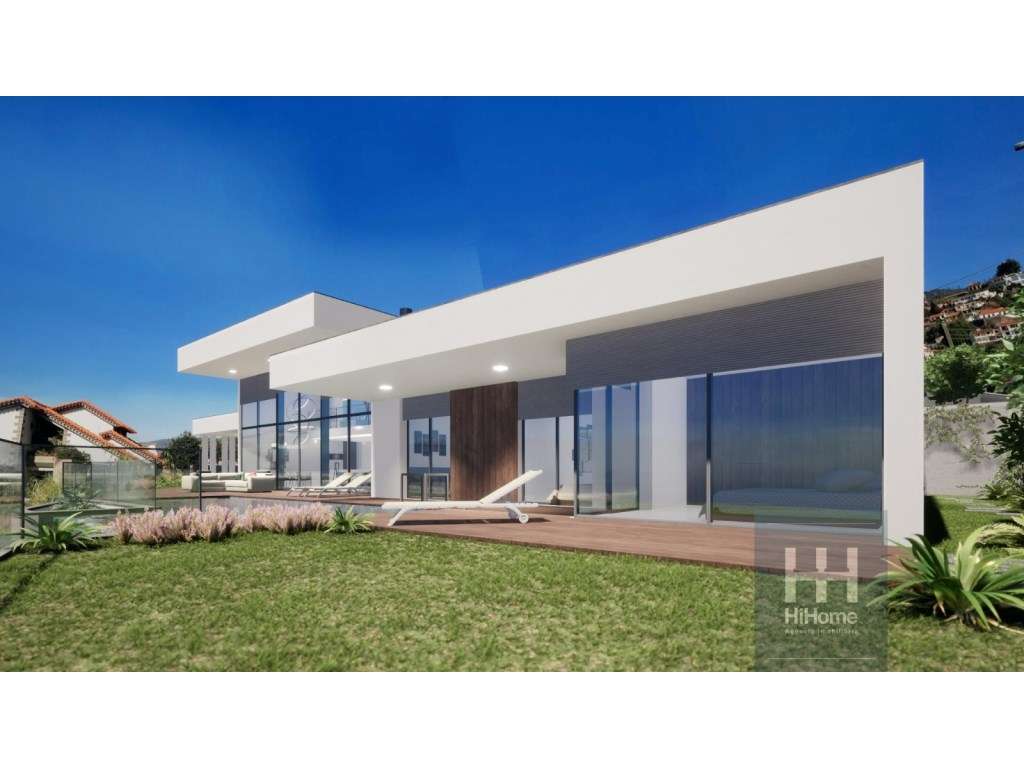 Lote com projecto aprovado para moradia T4 com piscina no Funchal - Grande imagem: 5/20