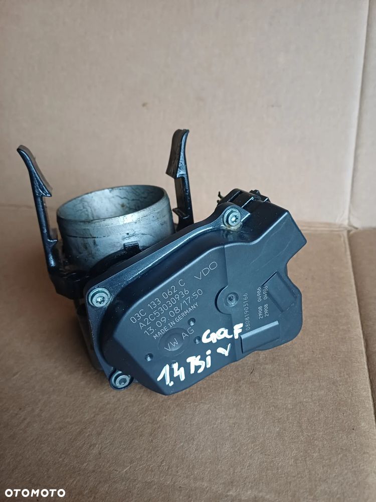 Przepustnica 03C133062C Vw Golf V 5 2006r 1.4 tsi benzyna - 1