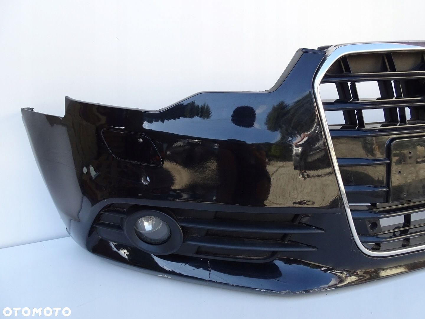 ZDERZAK PRZÓD PRZEDNI ATRAPA GRILL SPRYSKI PDC LZ9Y AUDI A6 C7 11-14r - 3