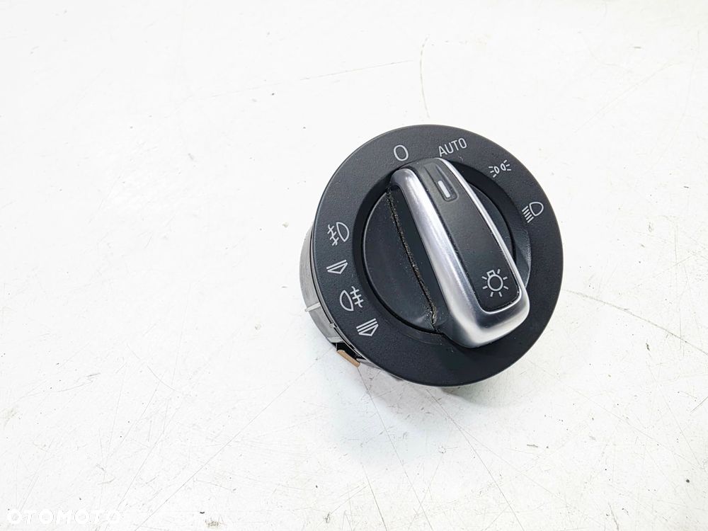 WŁĄCZNIK PRZEŁĄCZNIK ŚWIATEŁ CHROM AUDI A6 C6 LIFT 4F1941531E - 2