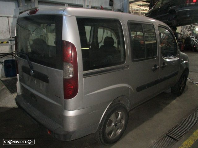 Carro MOT: 223 A9 000 CXVEL: FGP FIAT DOBLO 2007 1.3 JTD 84CV 5P CINZA DIESEL - 3