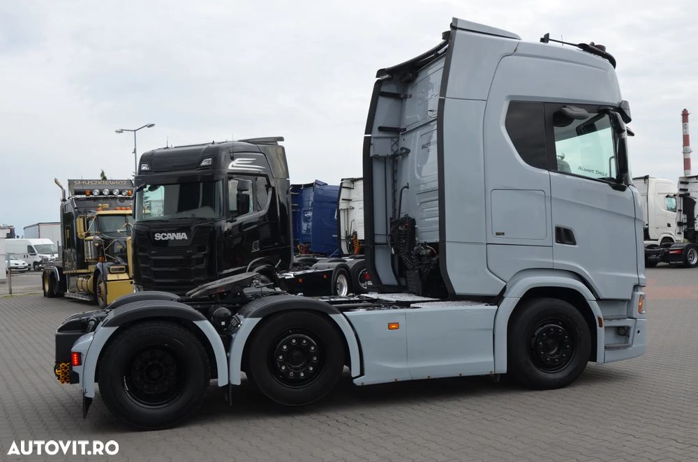 Scania S 500 / 6x2/4 PUSHER / SKÓRA / FULL LED / FULL AIR / PRZESUWANE SIODŁO / ACC / NAVI / KAMERA / ALUSY / DE 8558 - 3
