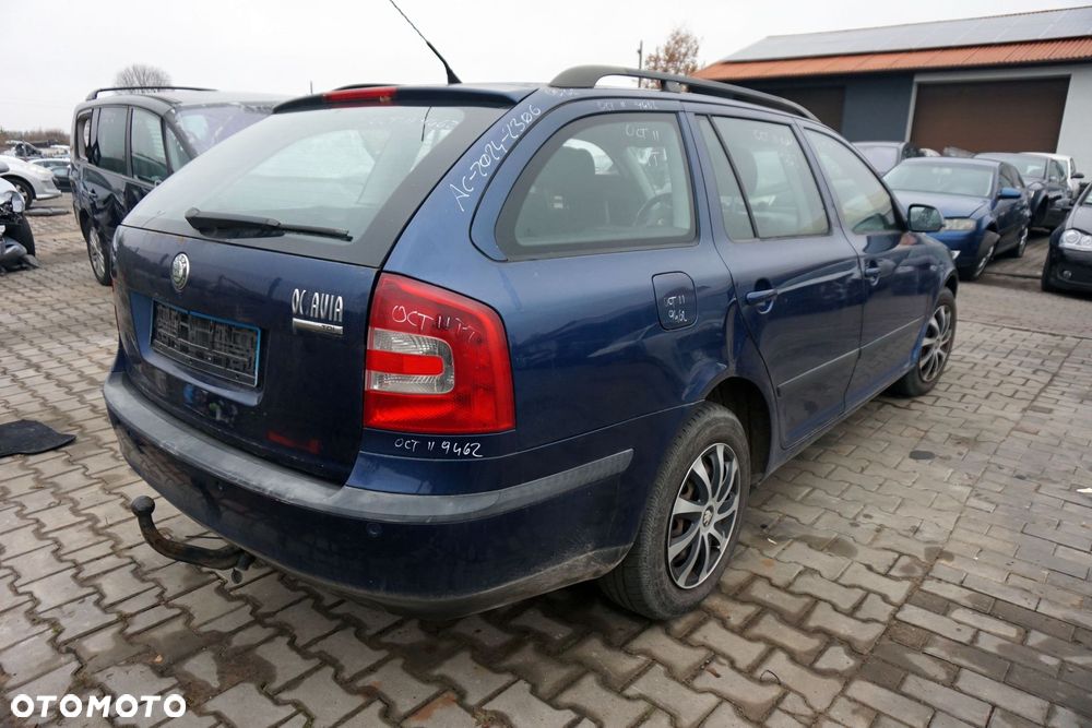 SKODA OCTAVIA II KOMBI 2006 9462 1.9 TDI BXE 105KM GQQ GRANATOWY na części - 5