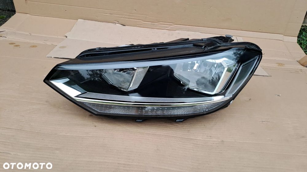 VW TOURAN II -15r LEWA LAMPA PRZÓD 5TB941005A ORYGINAŁ UŻYWANA ŁADNA - 1